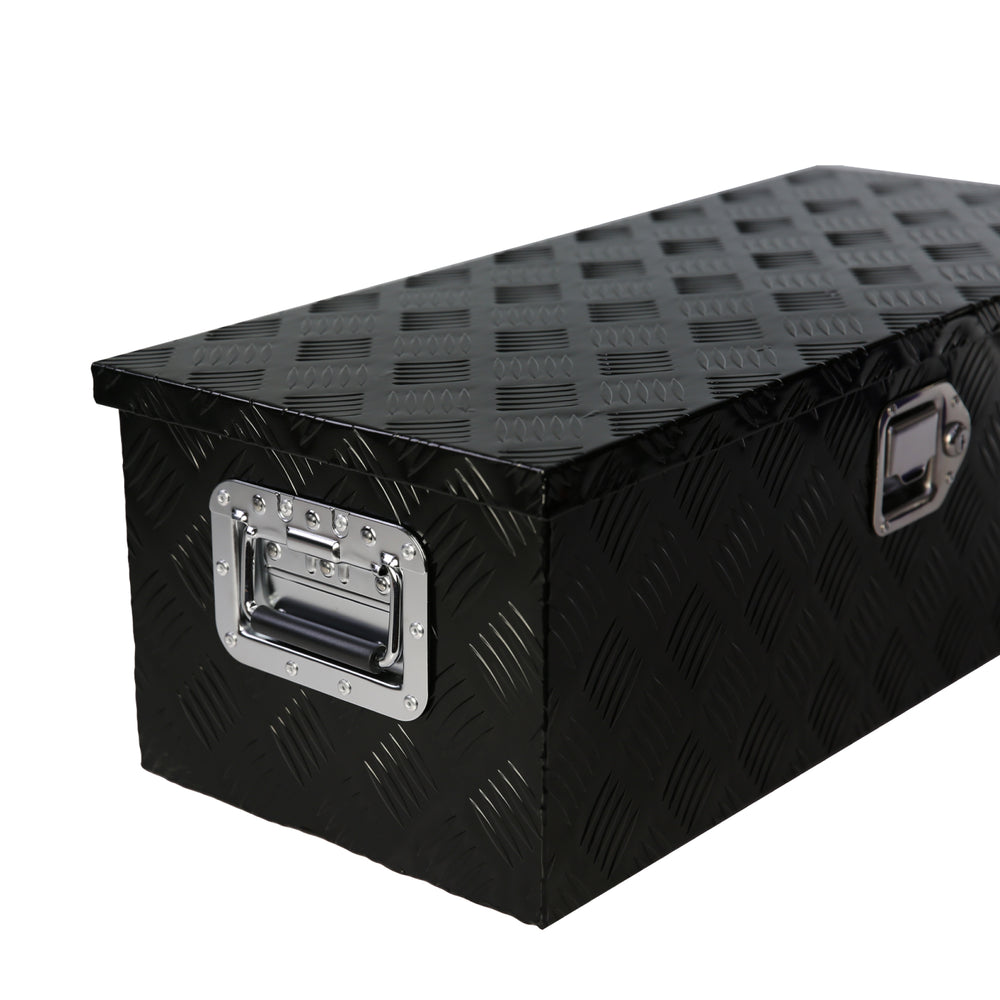 Sturdy Black Toolbox for Trucks & Trailers