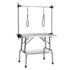 Portable Pet Grooming Table with Adjustable Arm