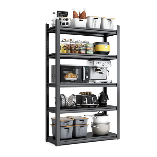 Heavy-Duty Adjustable Metal Storage Shelves