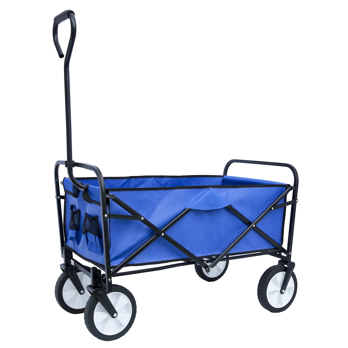 Blue Folding Garden & Beach Wagon