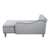 Velvet Dream Lounge Chair with Storage & Pillow