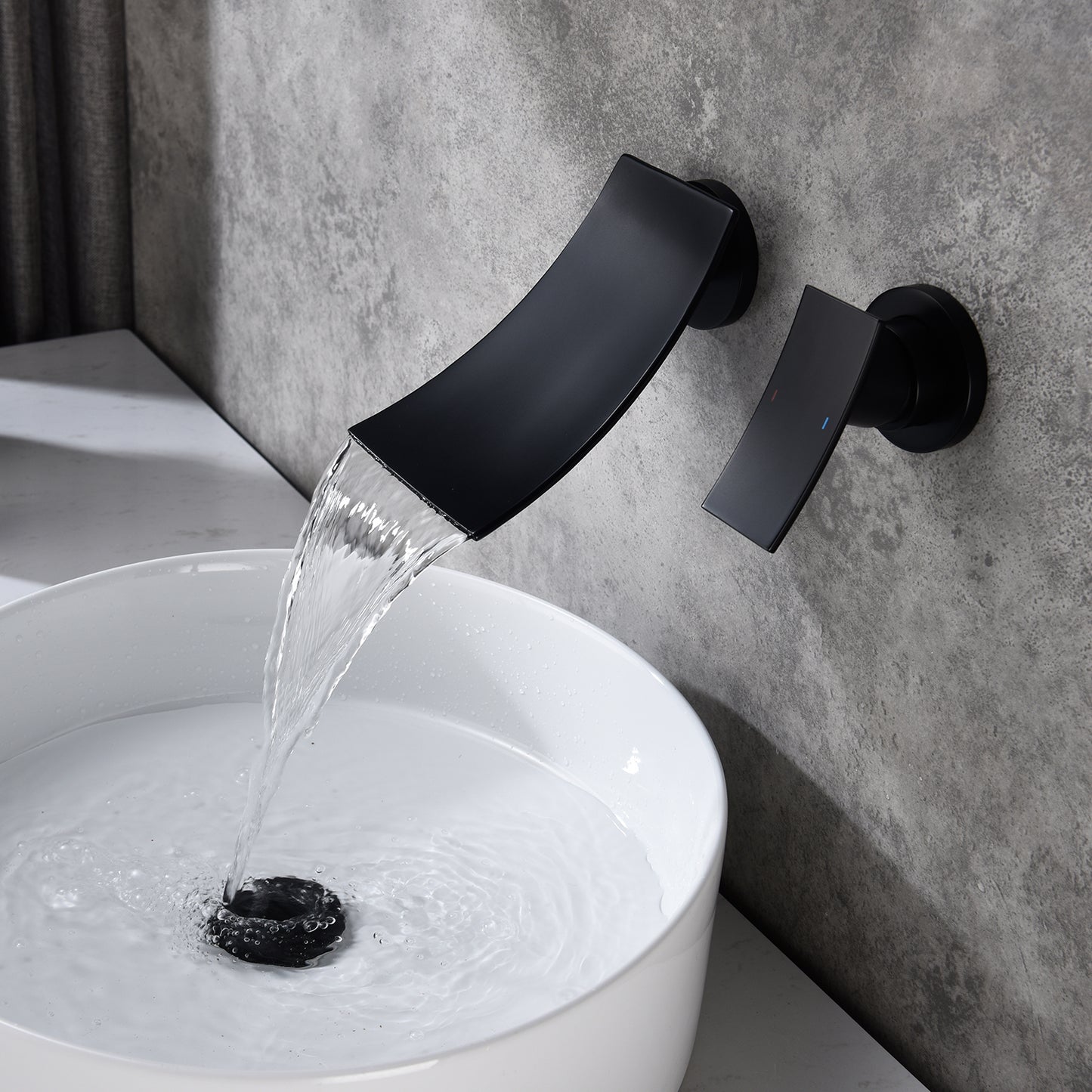 Chic Wall-Mount Bathroom Faucet