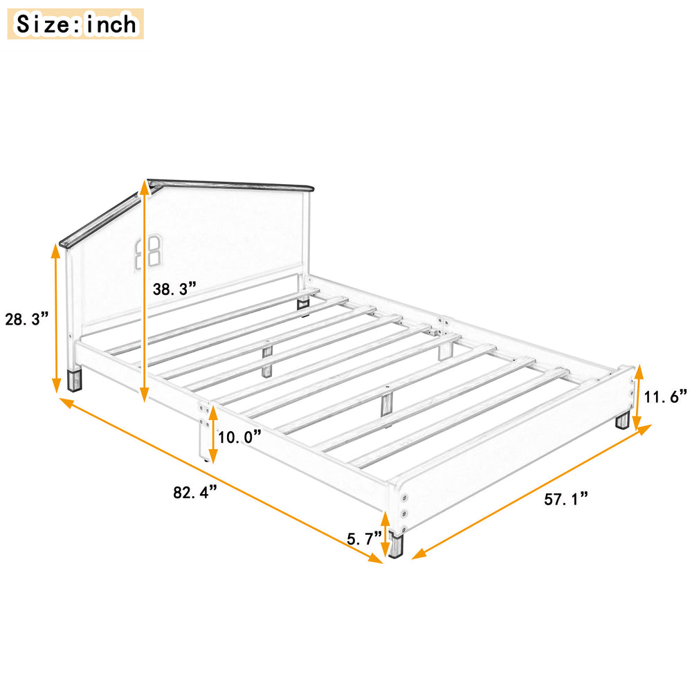 Cozy Cottage Platform Bed