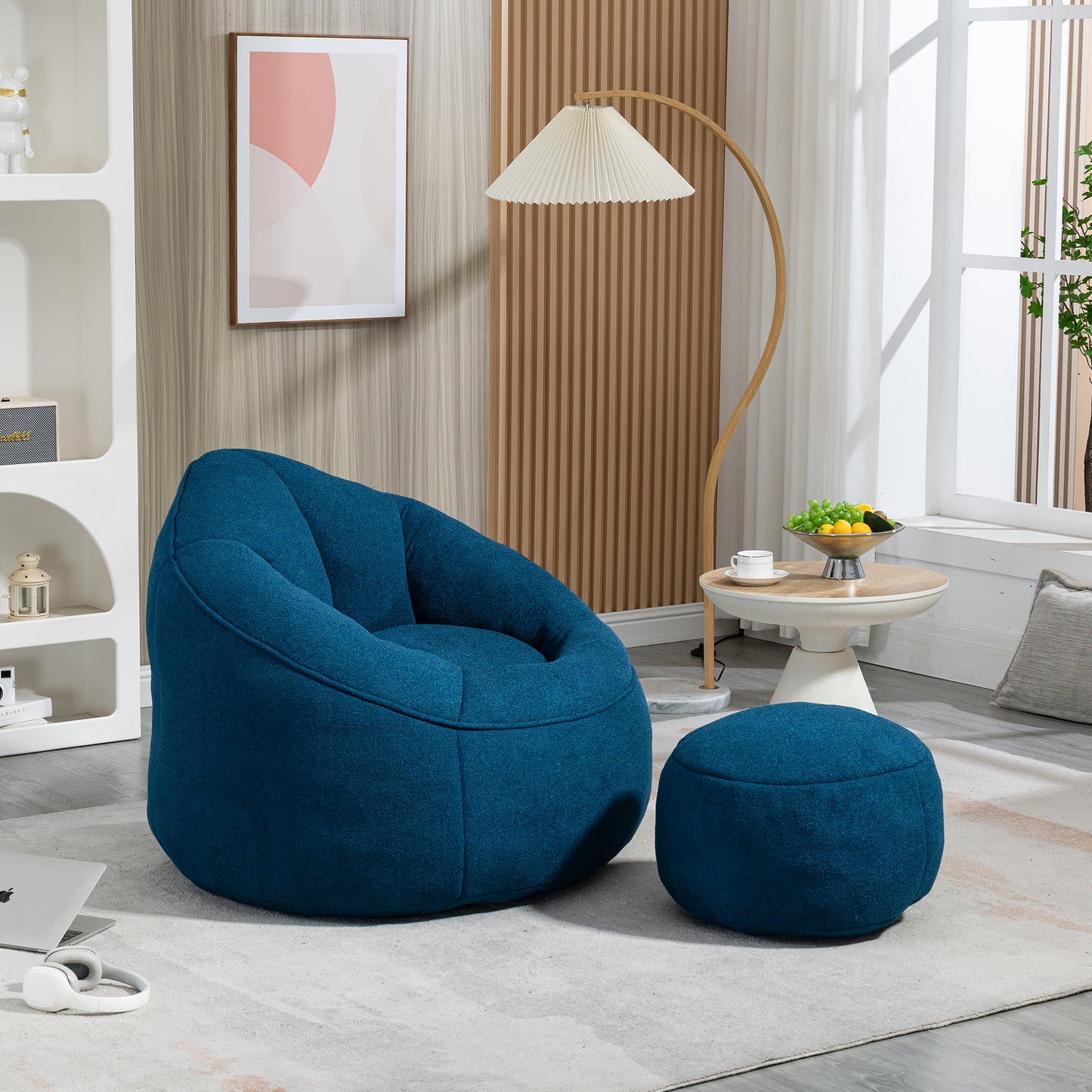 Cozy Foam Bean Bag Sofa Chair