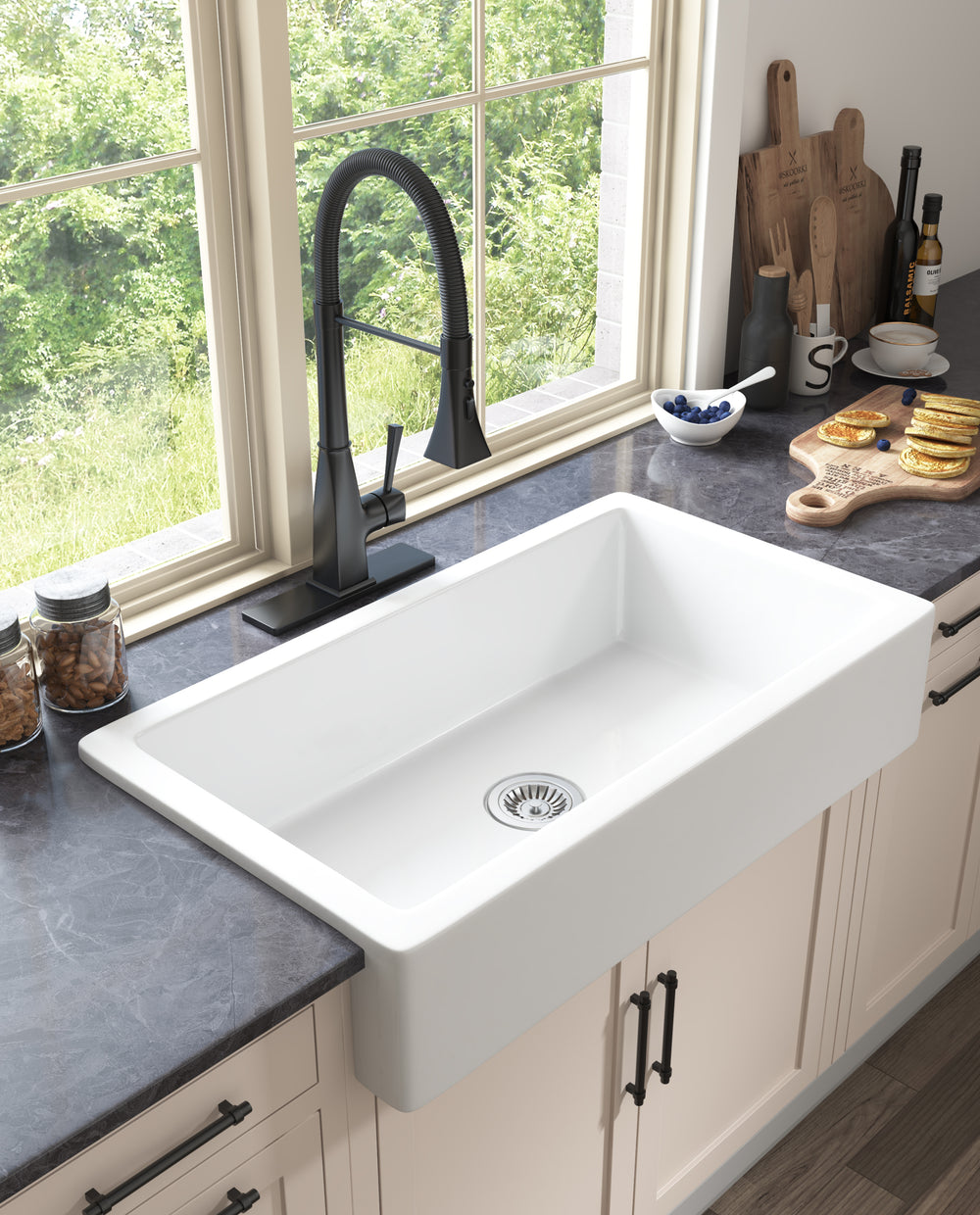 Smart Pull-Down Kitchen Faucet