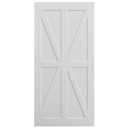 Star Style Barn Door Panel - Easy DIY, Moisture-Proof & Ready to Assemble