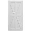 Star Style Barn Door Panel - Easy DIY, Moisture-Proof & Ready to Assemble