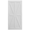 Star Style Barn Door Panel - Easy DIY, Moisture-Proof & Ready to Assemble