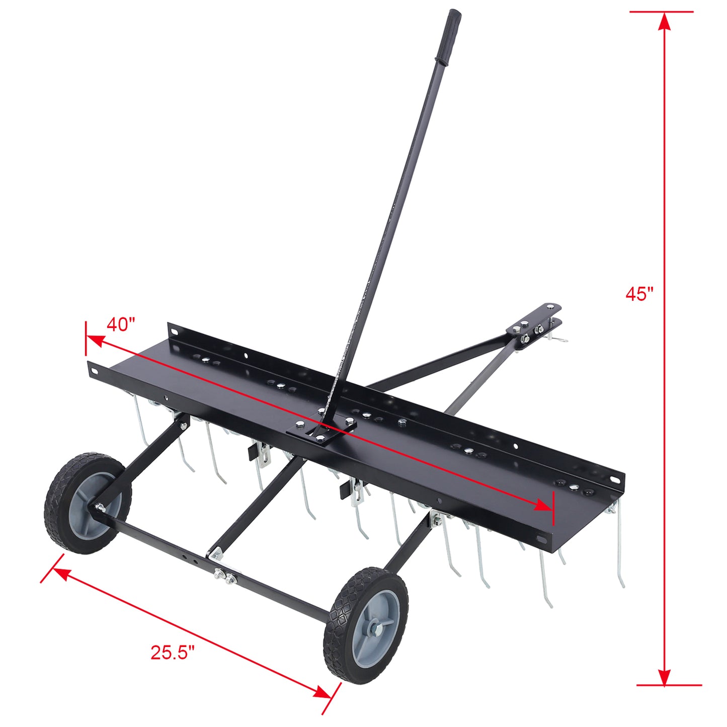 Easy Clean Lawn Sweeper & Dethatcher Attachment