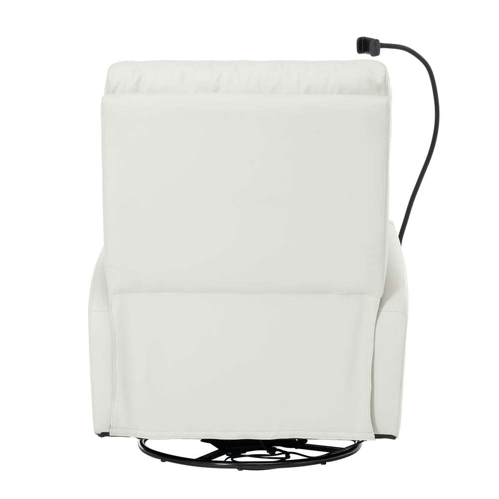 Cozy Glider Recliner with USB Ports – Perfect for Nursery & Living Room!