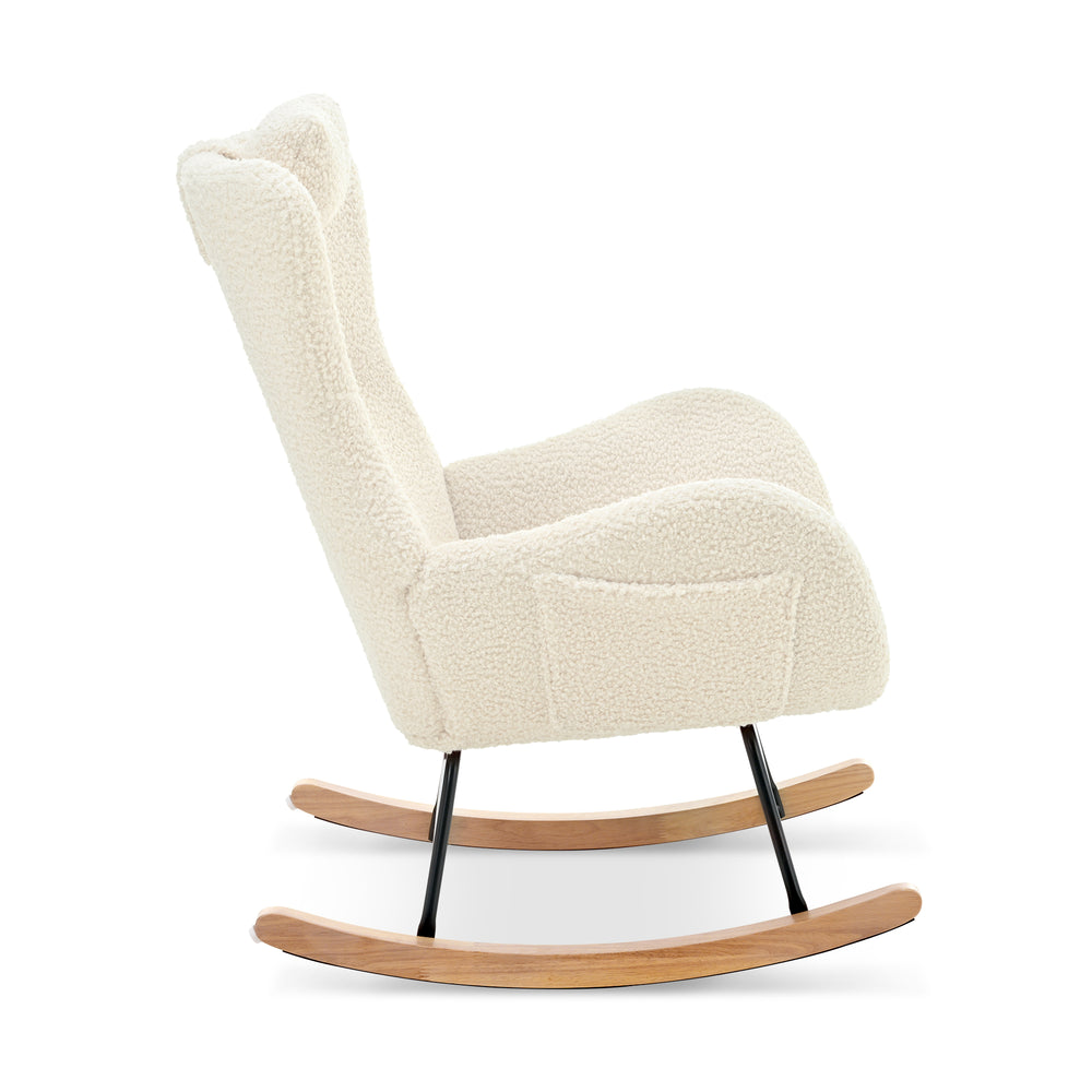 Teddy Comfort Rocker - A Cozy Glider for Every Room