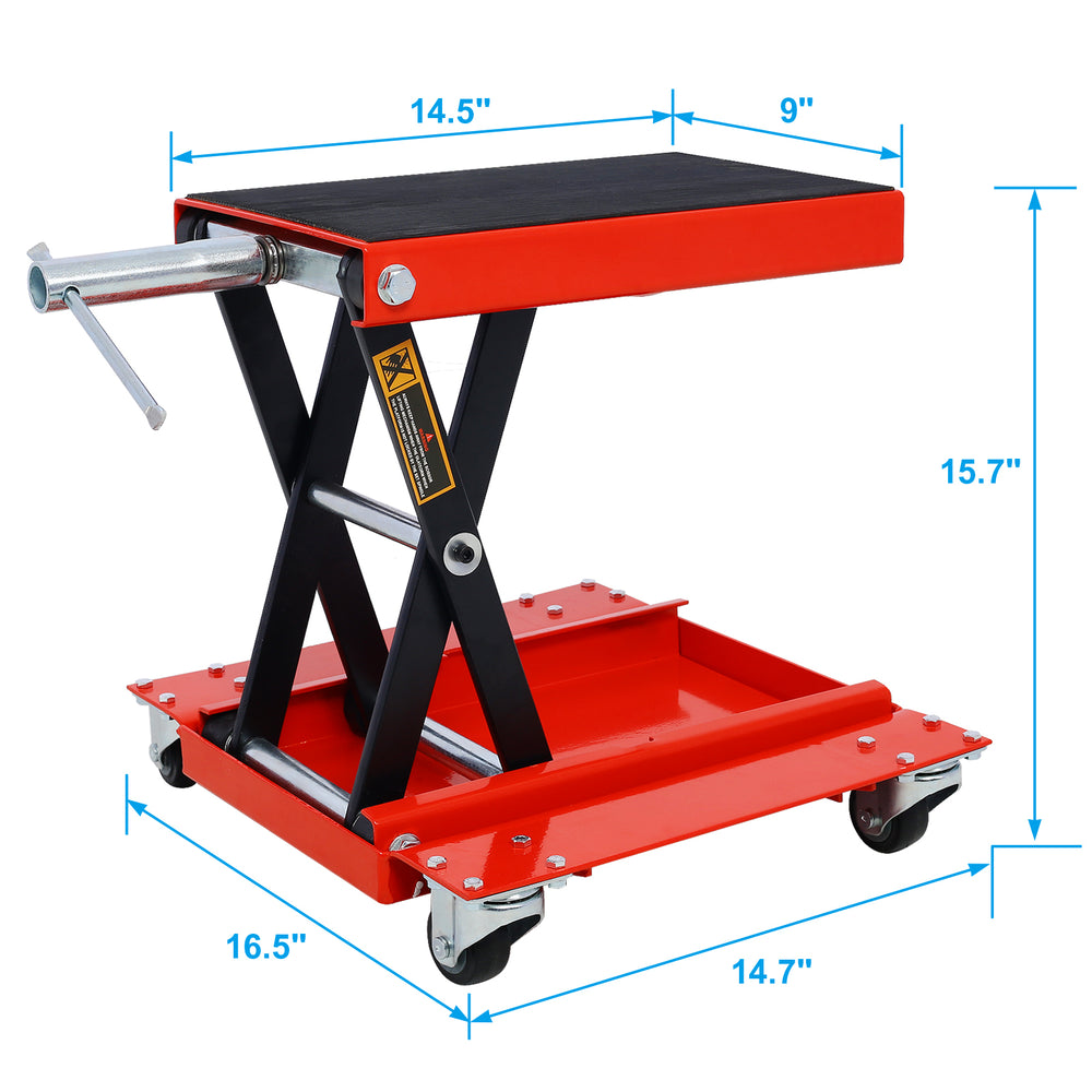 Ultimate Motorcycle Lift & Dolly Jack Combo