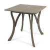 Chic Square Wood Table