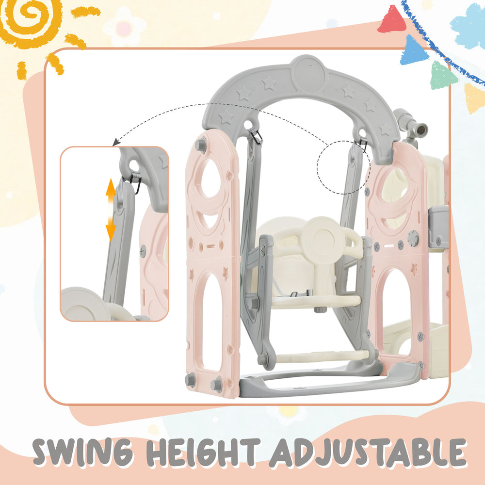 Adventure Playset: Toddler Slide & Swing Combo for Fun Indoors & Outdoors!