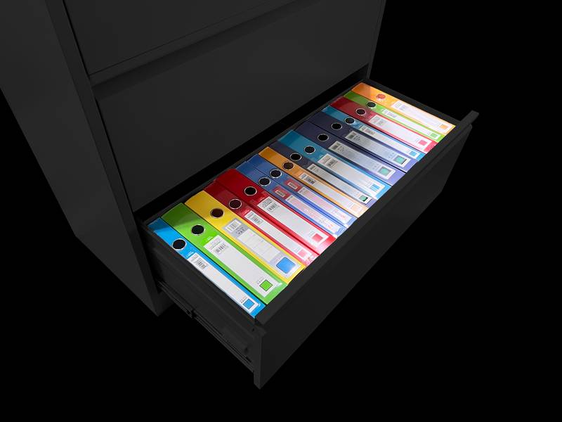 Secure Storage File Cabinet