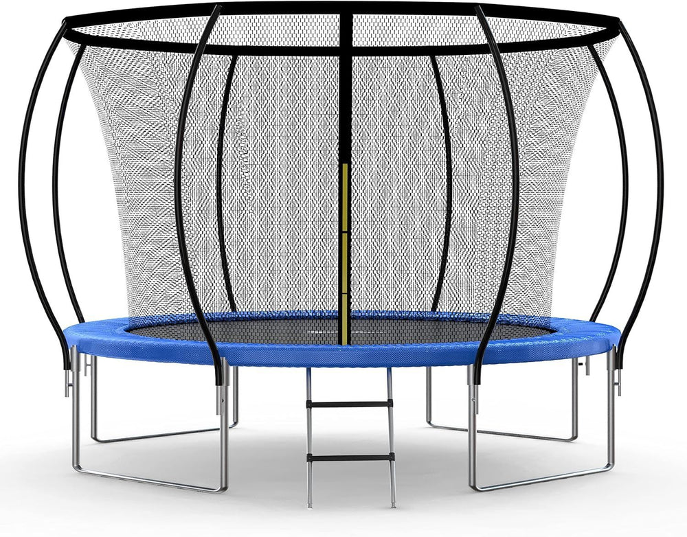 Happy Bounce Trampoline - Family Fun with Safety Net