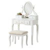 Chic White Make-Up Vanity Set