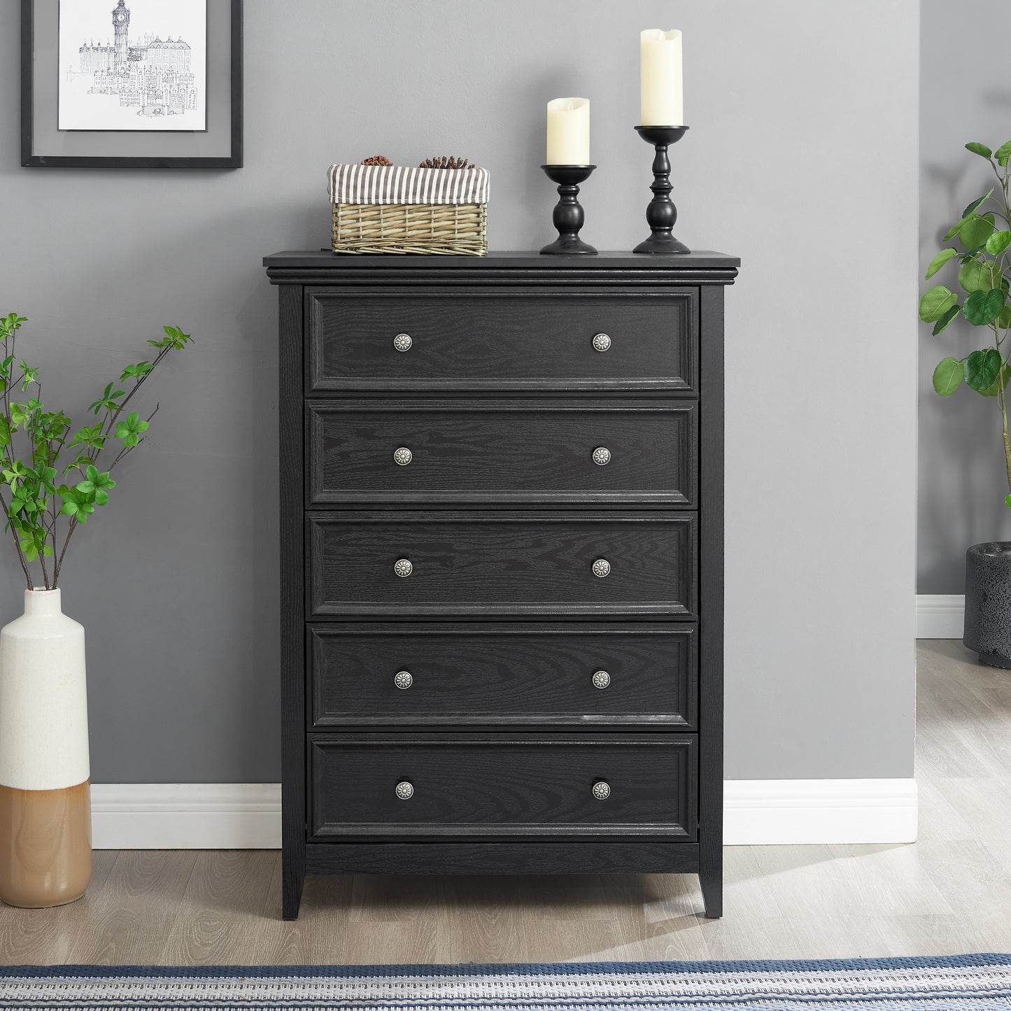 Chic Farmhouse Drawer Chest