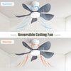 Cozy Glow Flush-Mount Ceiling Fan