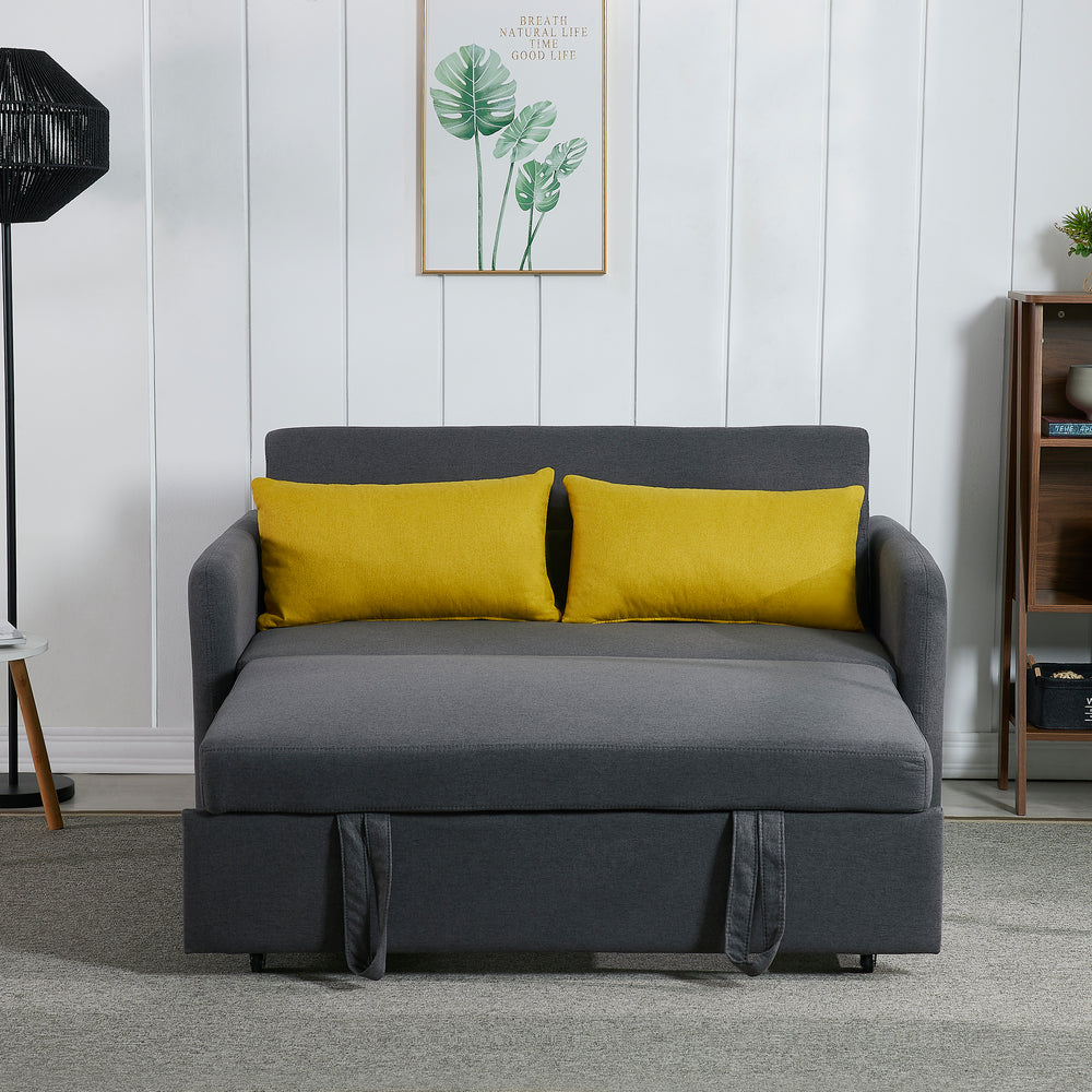 Cozy Twin Grey Sofa Bed