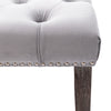 Chic Velvet Tufted Bench