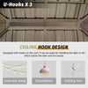 “Elegant Outdoor Gazebo with Dual Roof & Curtains”