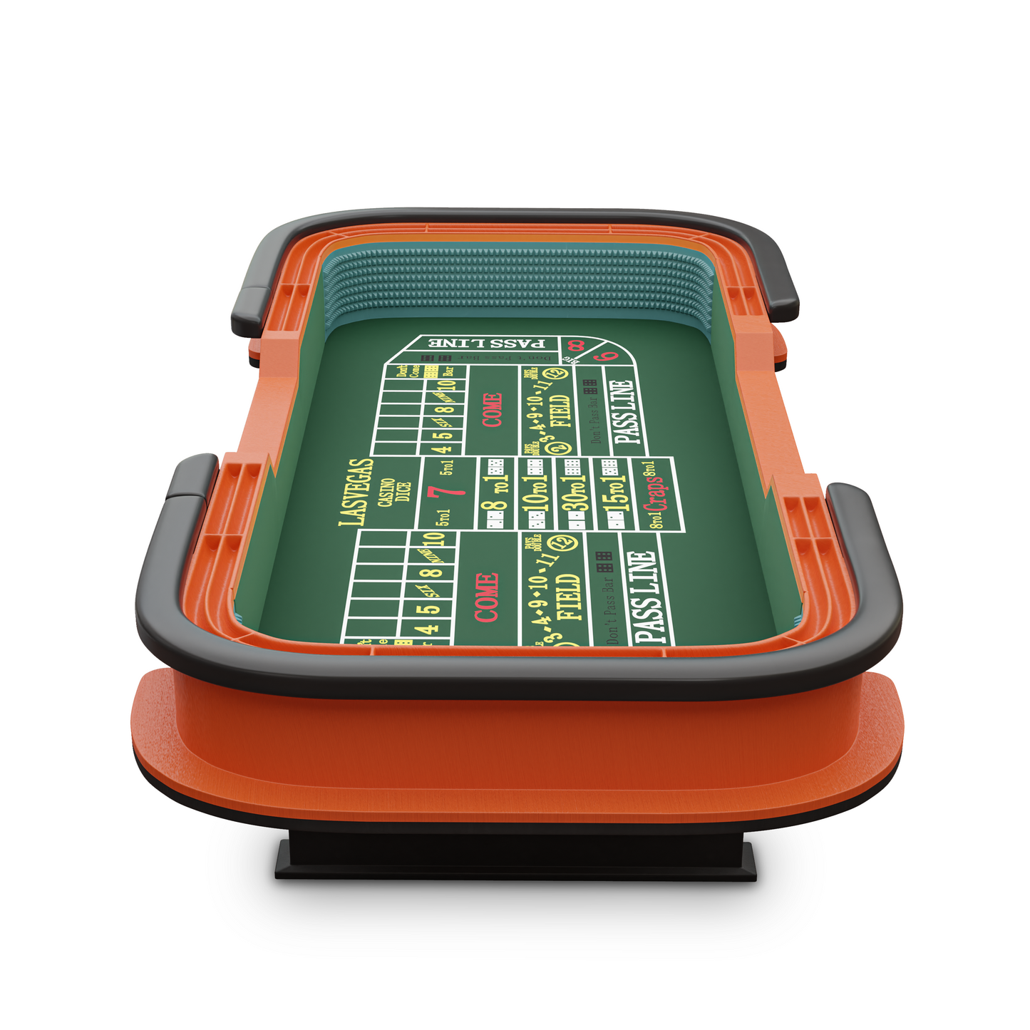 Green Classic Craps & Poker Table Game