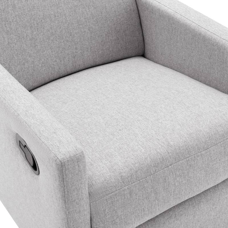 Cozy Gray Rocking Nursery Chair