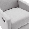 Cozy Gray Rocking Nursery Chair