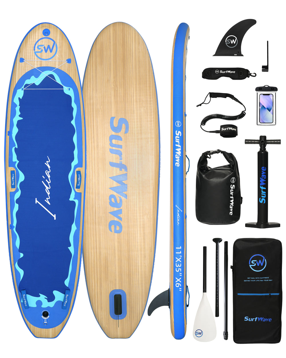 Adventure Ready Inflatable Paddle Board with Accessories