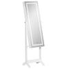 Glamour Glow Jewelry Cabinet with Mirror & LED Light