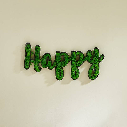 Joyful Moss Wall Art