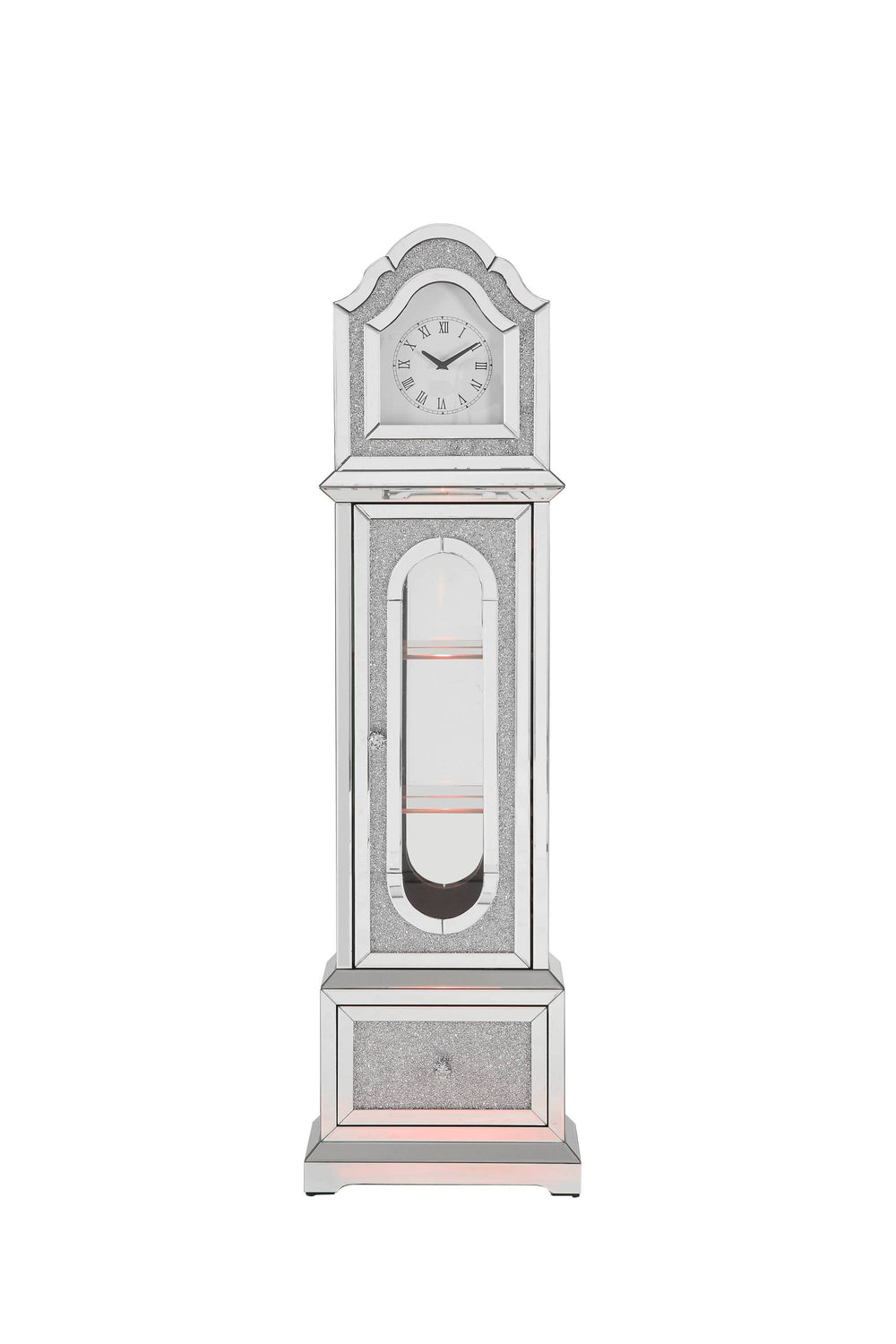 Radiant Noralie Grandfather Clock with LED & Sparkling Accents