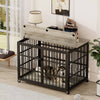 Chic Canine Crate with Side Access - Grey