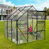 Cozy Black Polycarbonate Backyard Greenhouse