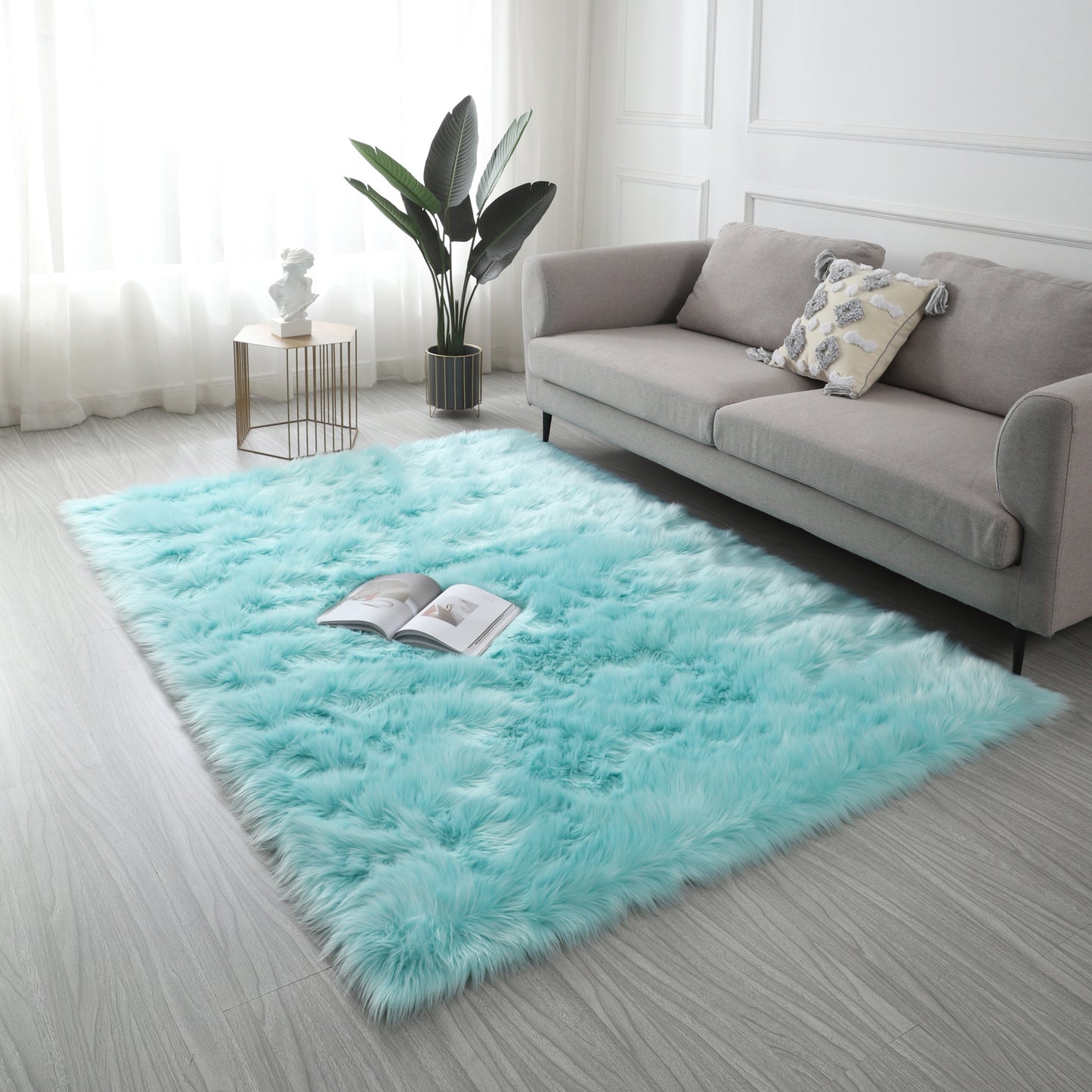 Snuggle Soft Faux Fur Rug