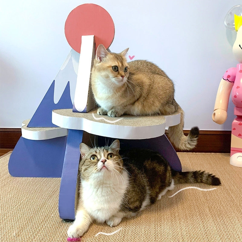 Mount Fuji Cat Scratcher Lounge