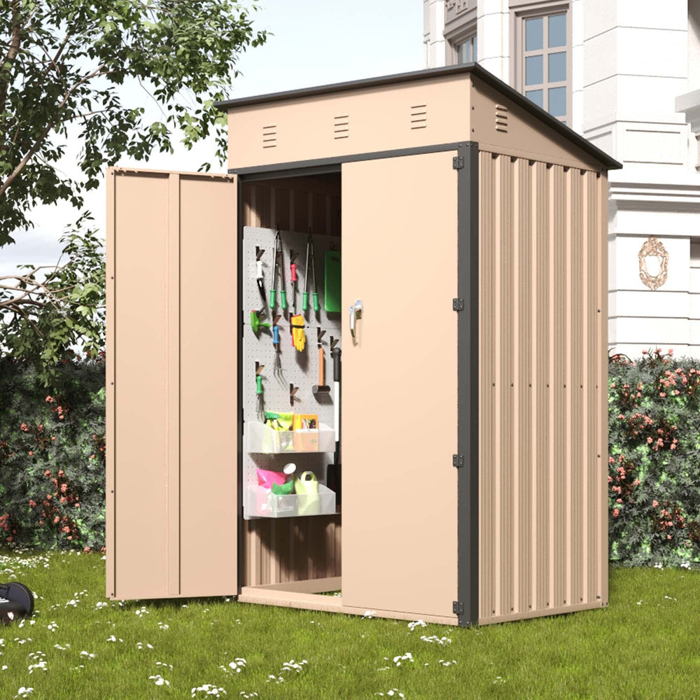 GardenGuardian Outdoor Storage Shed