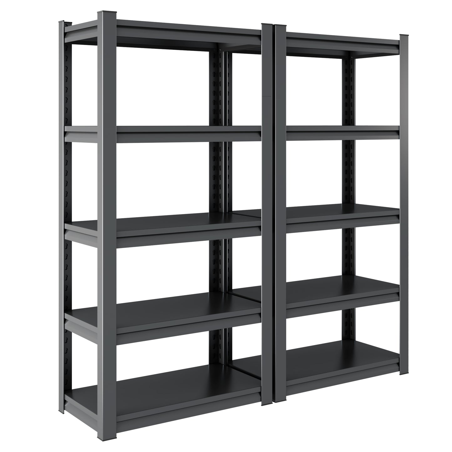 Sturdy 5-Tier Adjustable Garage Shelves