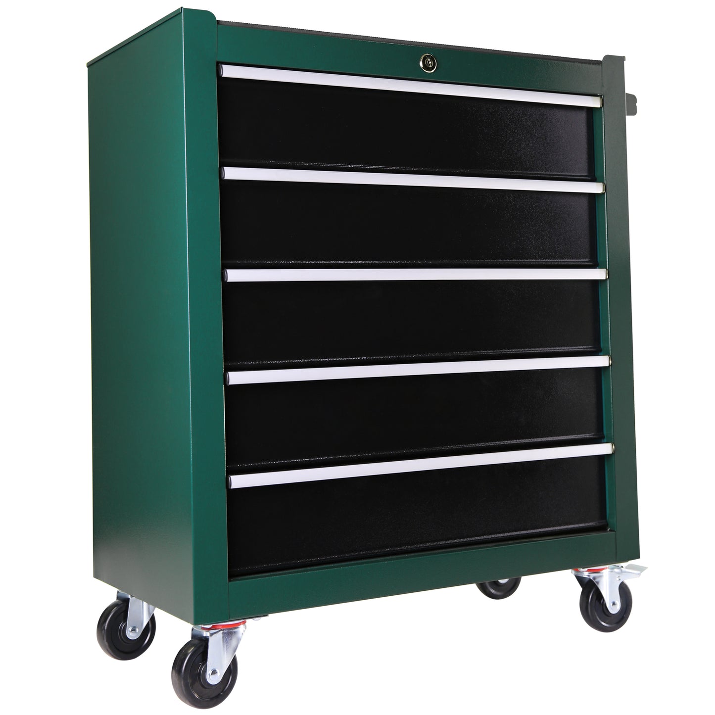 Rolling Tool Chest with Lock and Drawer Liners