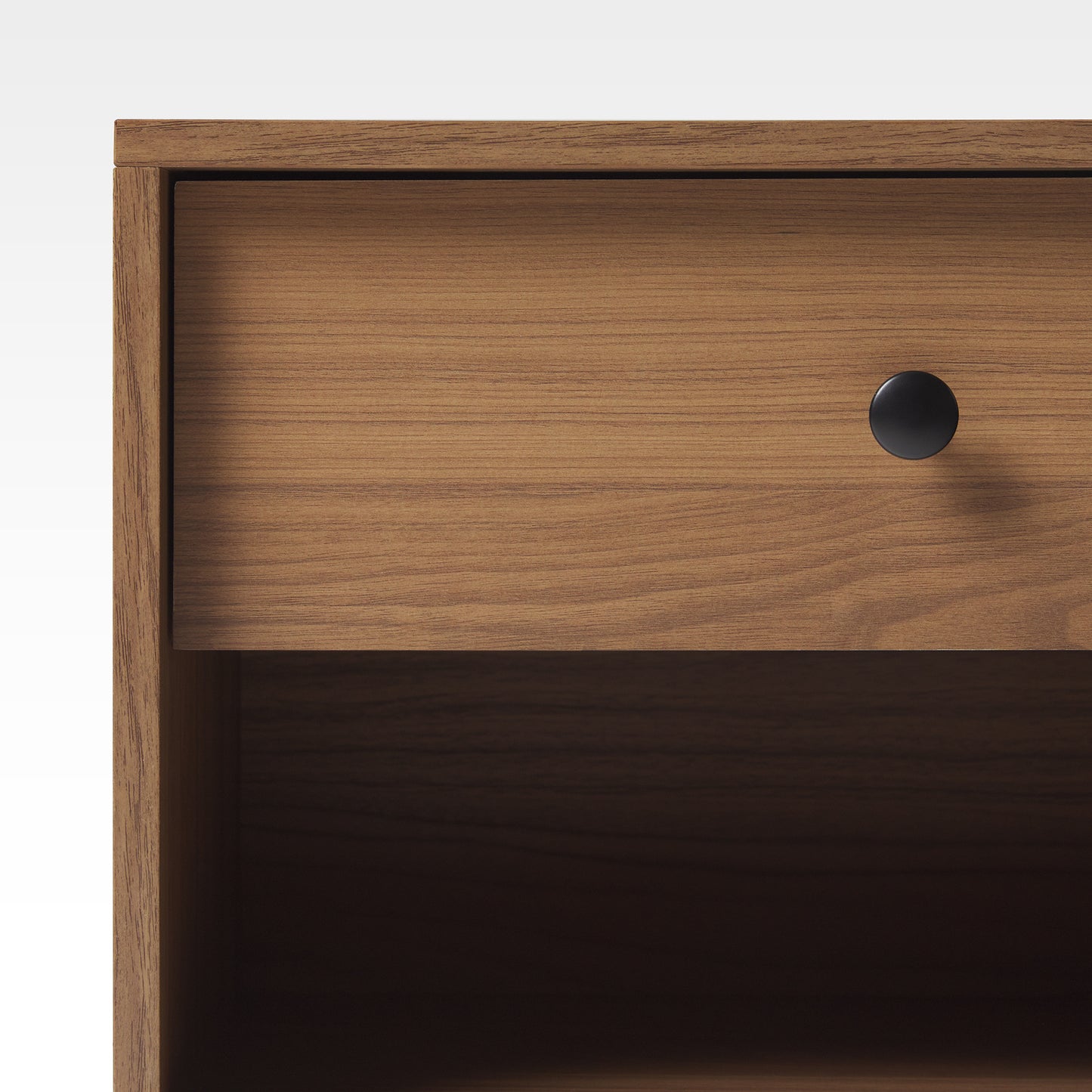 Mocha Minimalist Nightstand