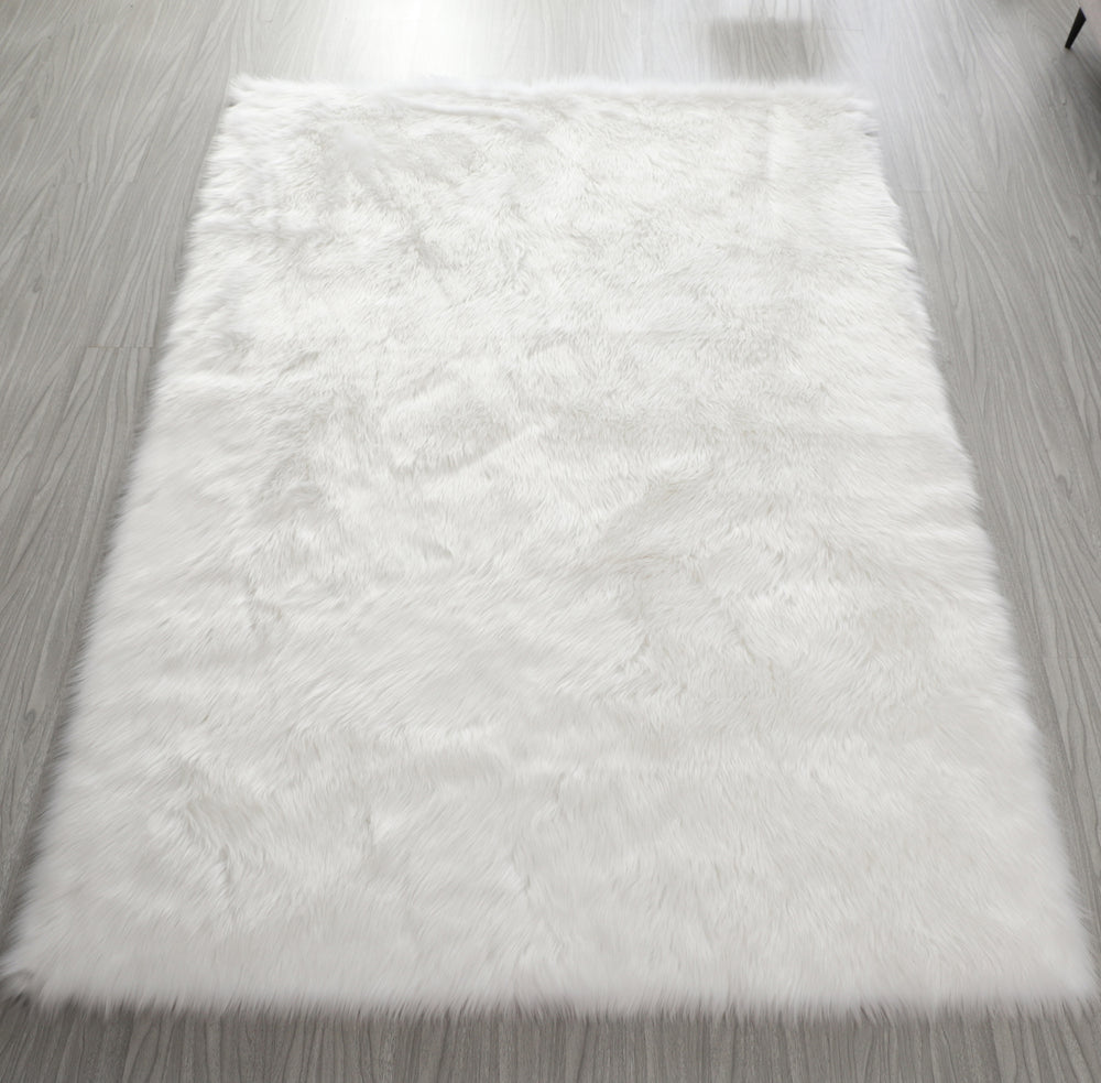 Snuggle Soft Faux Fur Area Rug