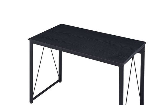 Sleek Black Zaidin Writing Desk