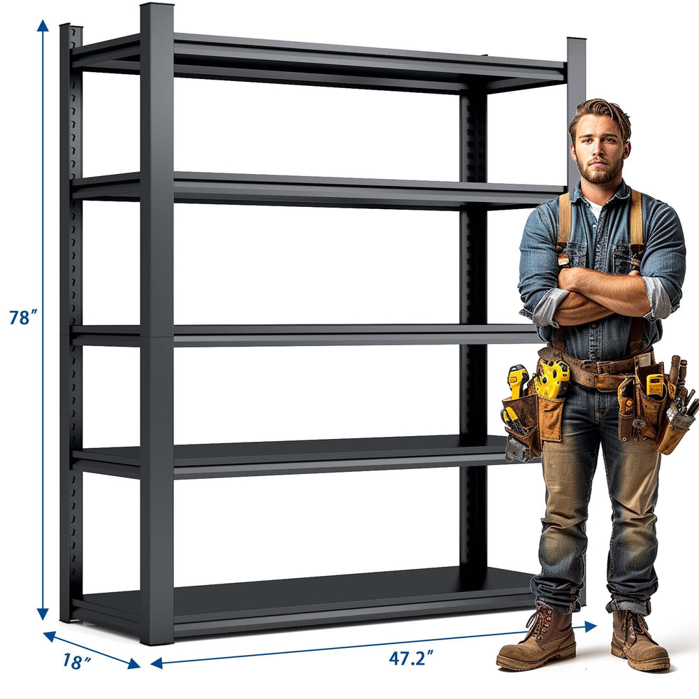 Maxi Shelves: Heavy-Duty Adjustable Storage Rack