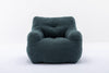 Cozy Green Teddy Bean Bag Chair