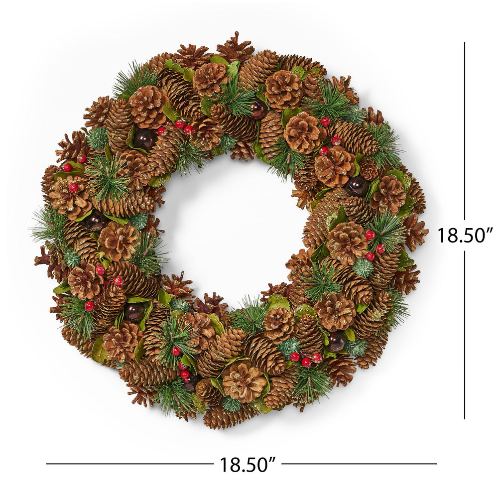 Pine Cone Paradise Wreath