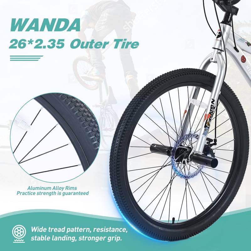 Adventure Kids Bike with Double Disc Brakes