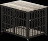 Chic Canine Crate with Side Access - Grey