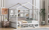 Cozy Haven Bed with Roof & Storage