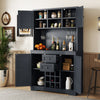 Charming Coffee & Wine Bar Cabinet